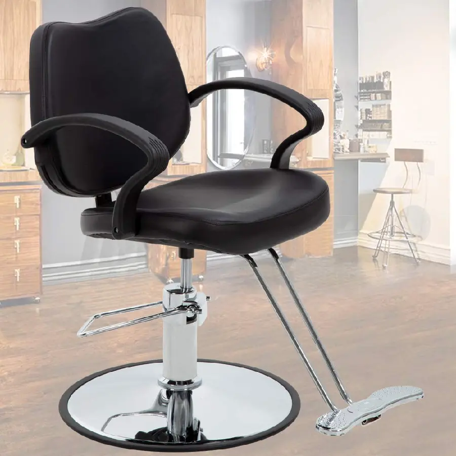 Download new image of a well-equipped barbershop with Full HD quality 