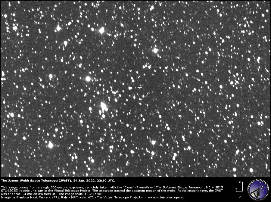 New 2022 photo taken by the James Webb Telescope with high quality