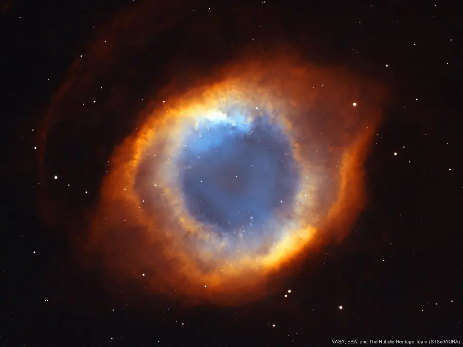 New wallpaper of the amazing Eye of God Nebula for Apple phones
