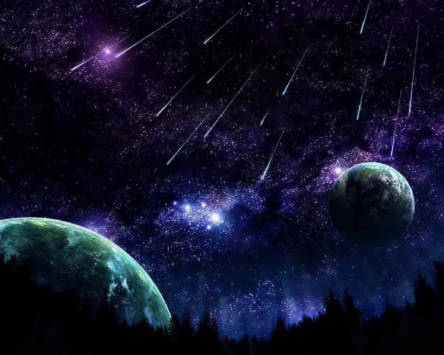 Free Download of a Meteor Image for Instagram Post