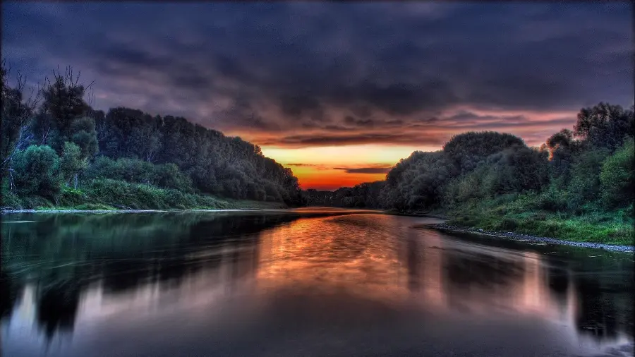 Nice stock photo of the Nile River, one of the natural wonders of Africa 