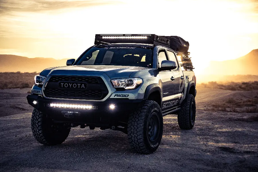 Fantasy image of the Toyota Tacoma and its beautiful exterior design
