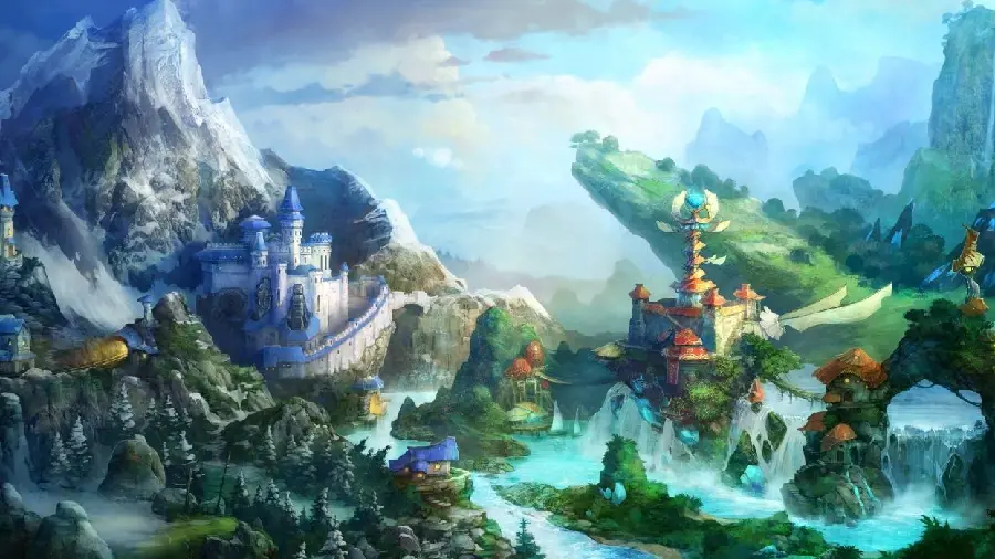 Unbelievable and creative landscape photo in the game in 4k quality