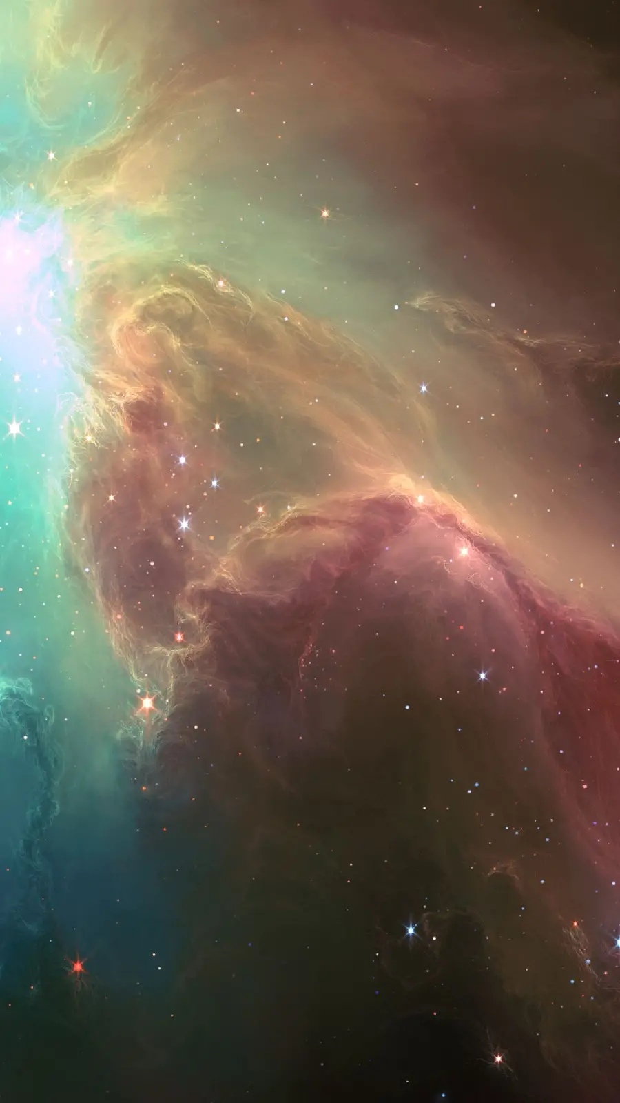 Amazing and cute stock photo of the wine nebula suitable for phones