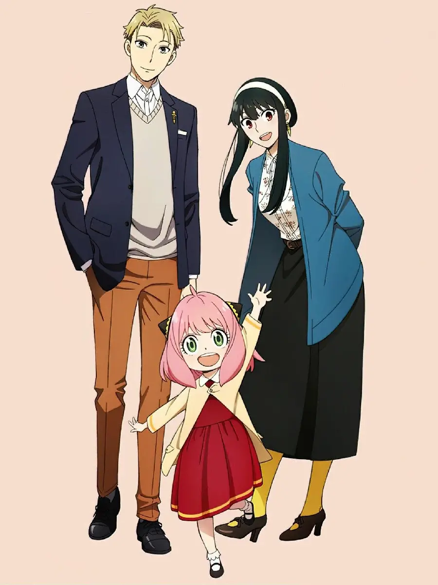 Beautiful Photo of the Spy Family X in High Quality 