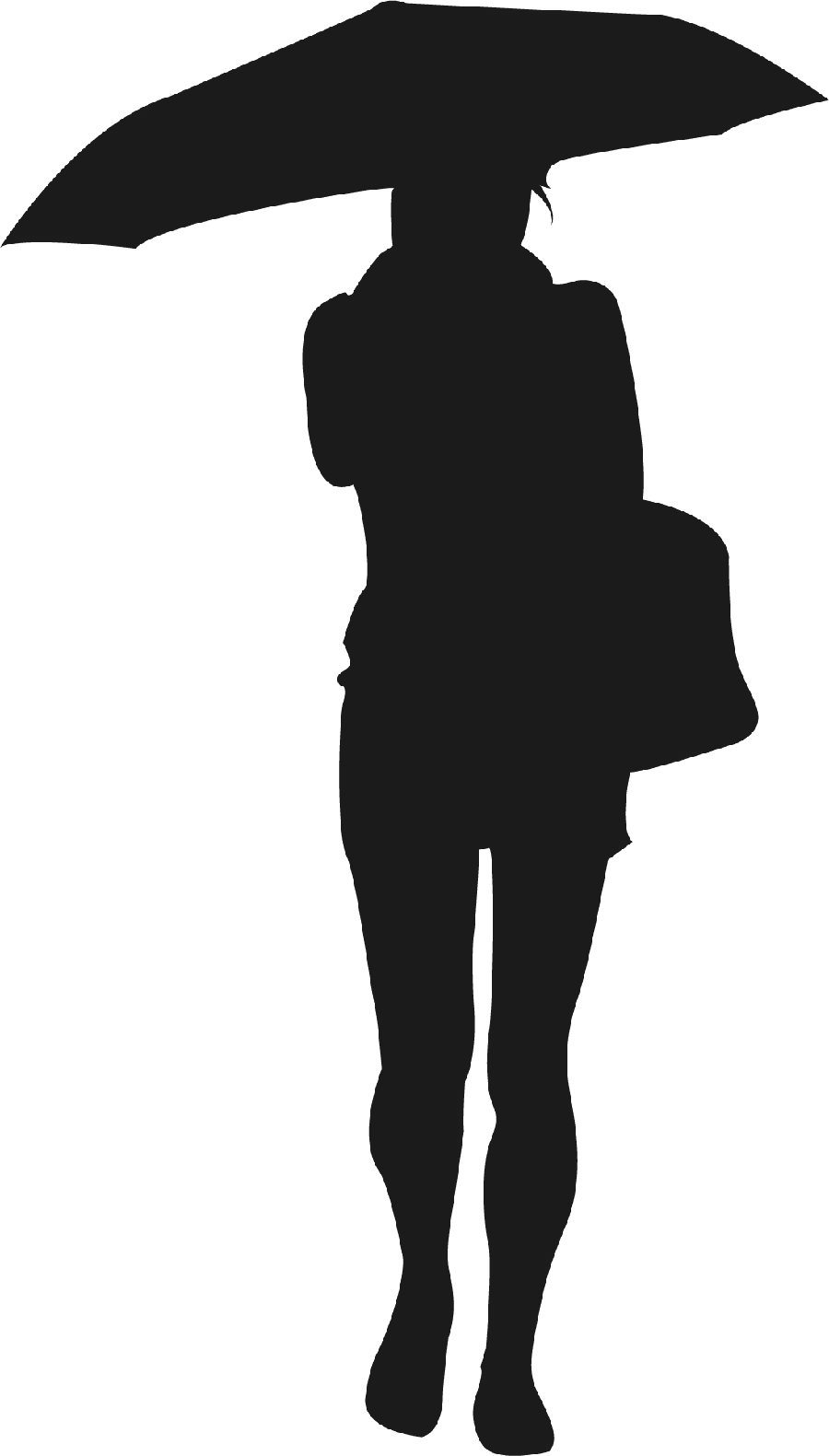 Download girl in the rain png image