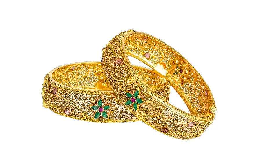 A Special View of Stylish Women's Bangles with Watch PatternsHD quality 