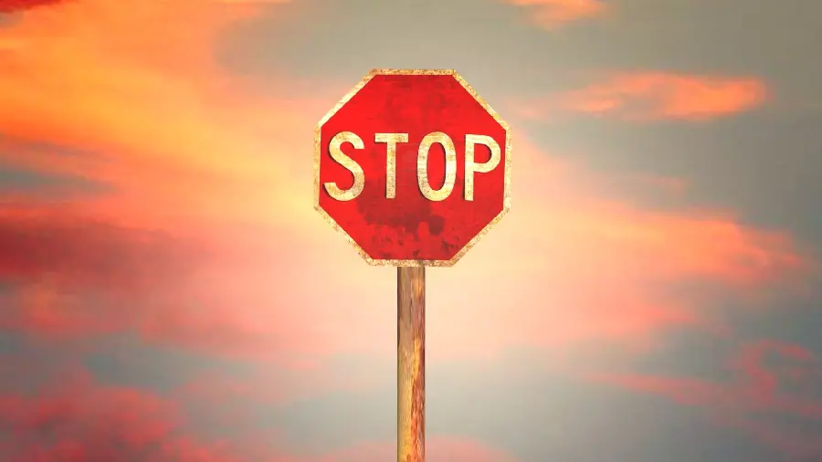 High quality stock photo of the stop sign with an attractive color theme