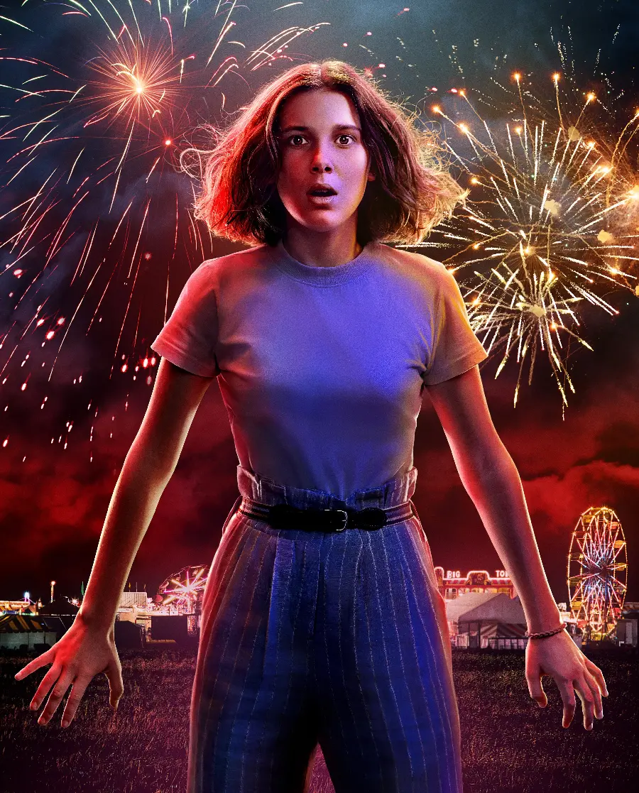 New photo of Millie Bobby Brown as Elon in the fourth season of the series Stranger Things