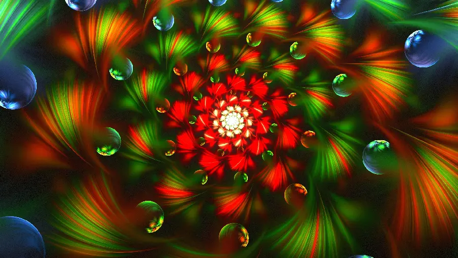 A cute and colorful graphic image with a complex space theme for your profile 