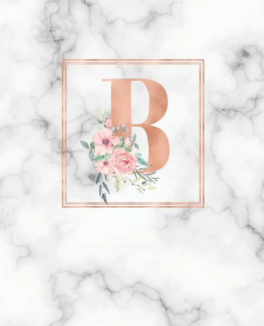 Lovely Background of the Letter B with a Beautiful Theme for Android