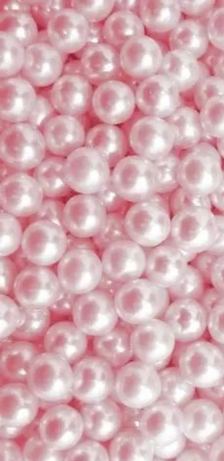 Beautiful photo of pink pearls for laptop wallpaper