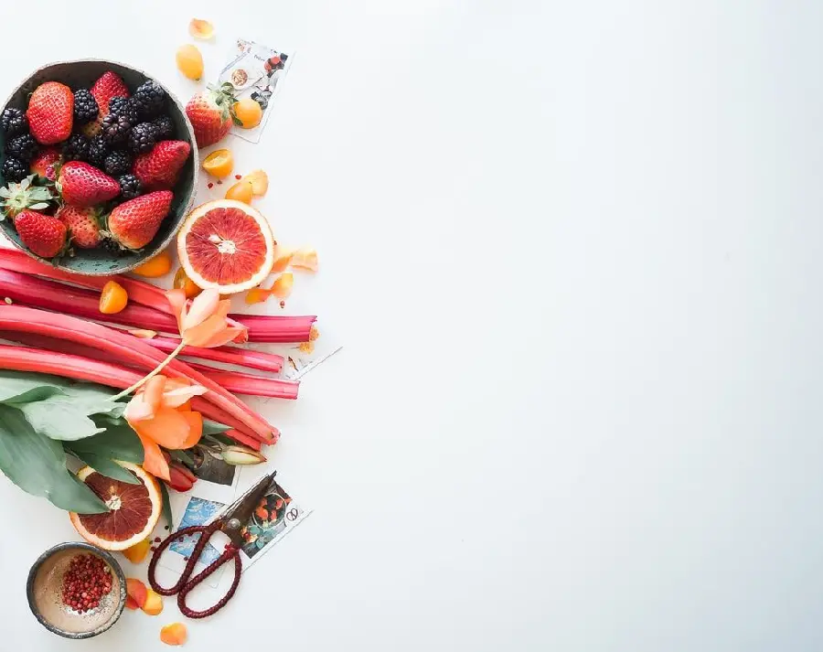Beautiful wallpaper of various fruits for health for Windows 11