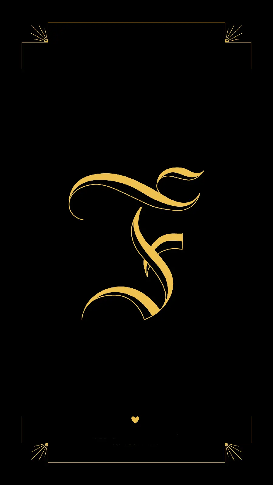 Abstract background image of the letter F in HD quality suitable for WhatsApp