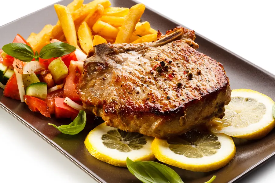 Steak Food Decoration in Restaurants