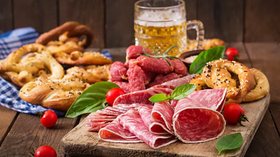 3840×2160 Art Frame of Delicious Meat Food for Laptop