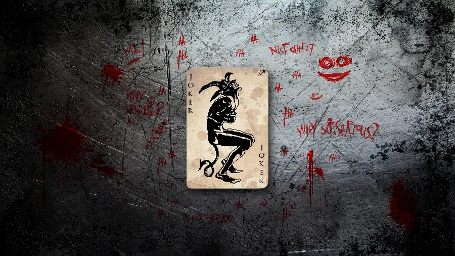 Download a bitter graphic image of a joker card in excellent quality