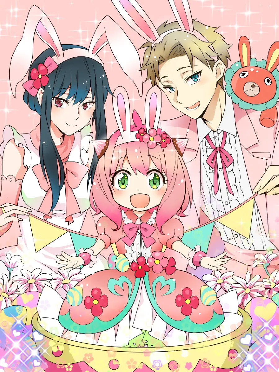 Download very beautiful and funny photo of the anime Spy Family 