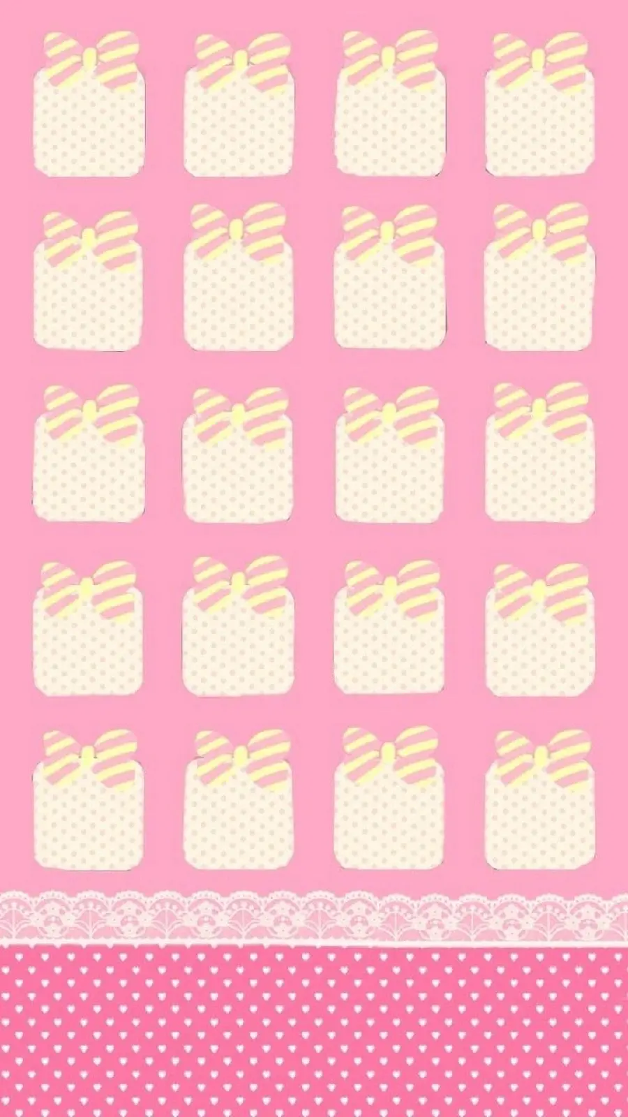 The most visited pink background with a minimal and cute design