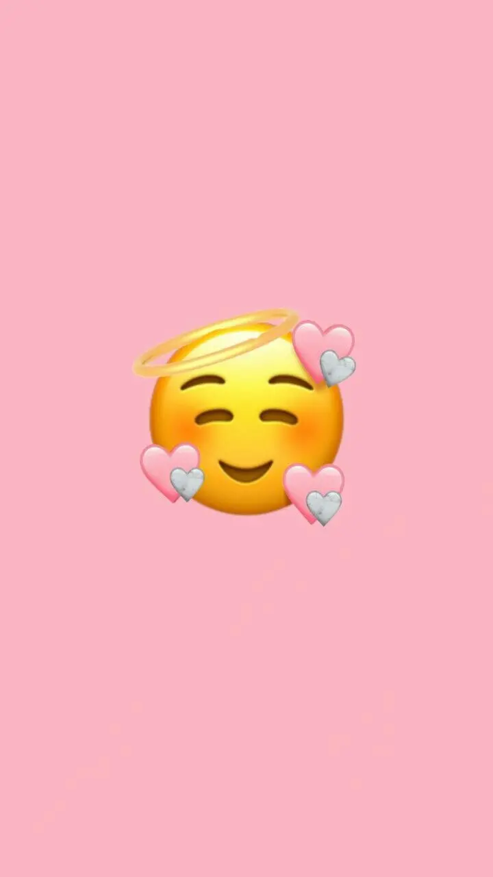 Download Love and Happy Emoji Background Image in HD Quality Suitable for Mobile
