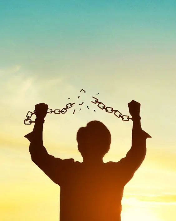 Phone wallpaper with breaking the chain design for Samsung
