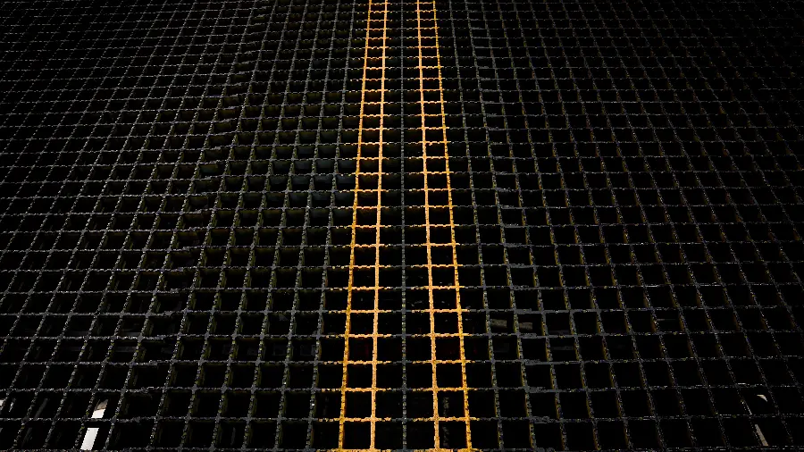 Grid-shaped screen background with gold lines for mobile backgrounds