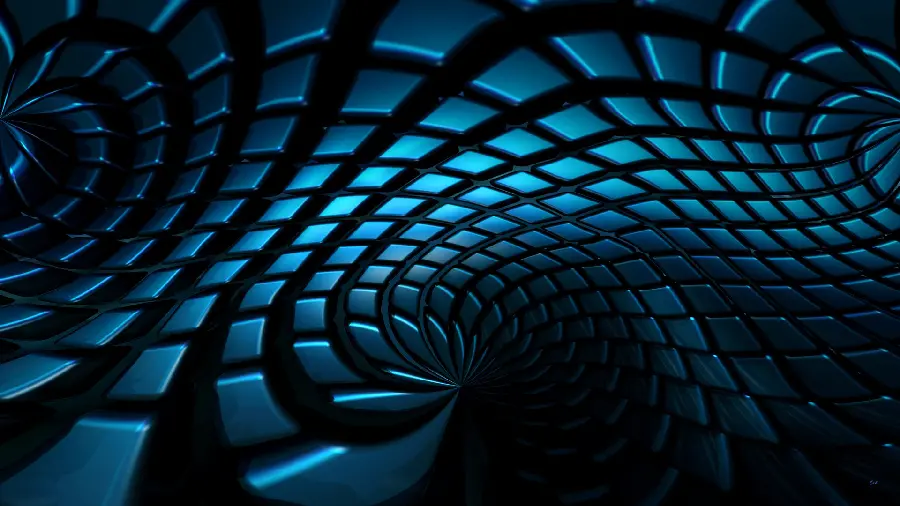 Abstract background photo with a magical blue and black theme in HD quality 