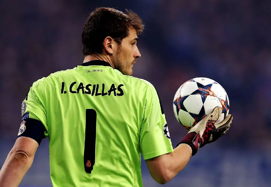 Background Photo of Casillas Goalkeeper from Behind