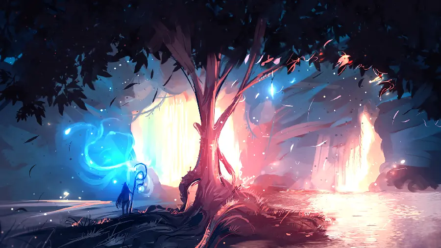 A pleasant and attractive background photo of the game scene in Full HD quality