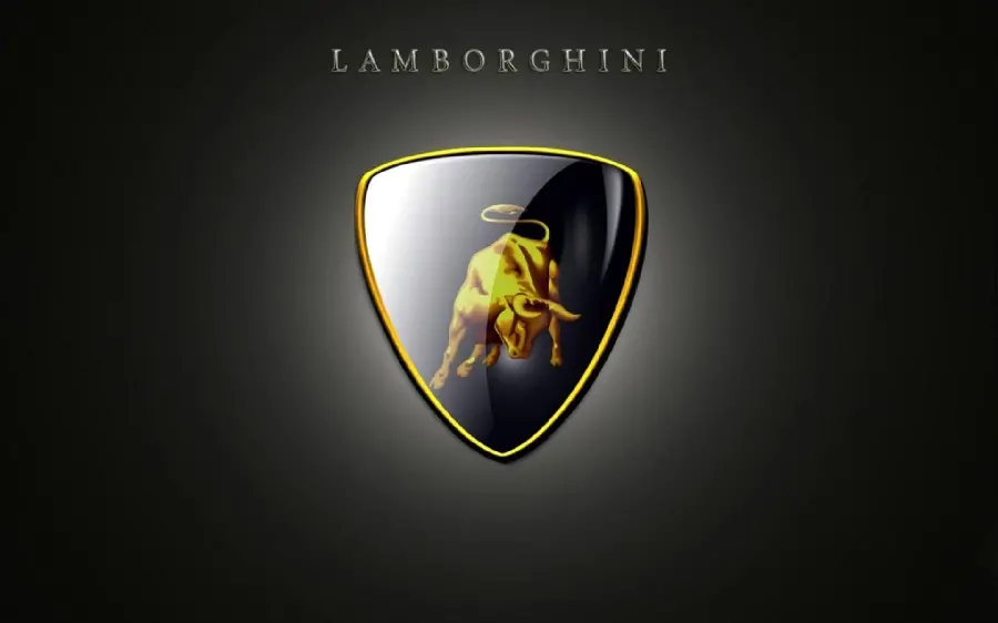 Lamborghini logo background for computer desktop