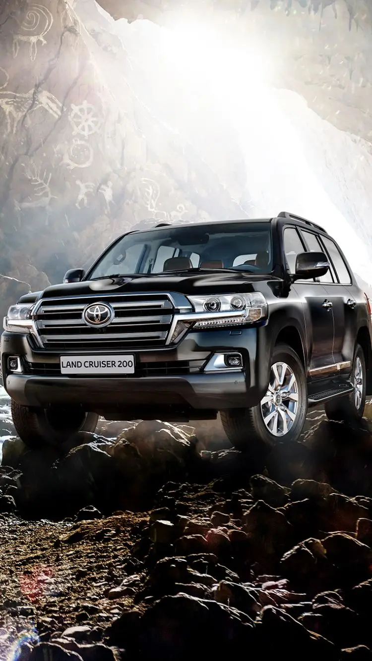 Download Toyota Land Cruiser Car Wallpaper For Phone In Hd Quality