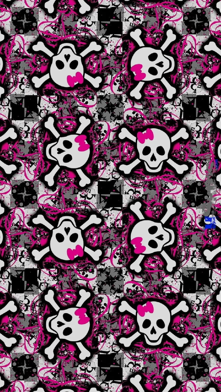 Most popular pink skull wallpaper for computer 2022
