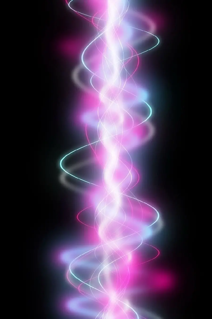 Free download of sound waves with a special pink color theme