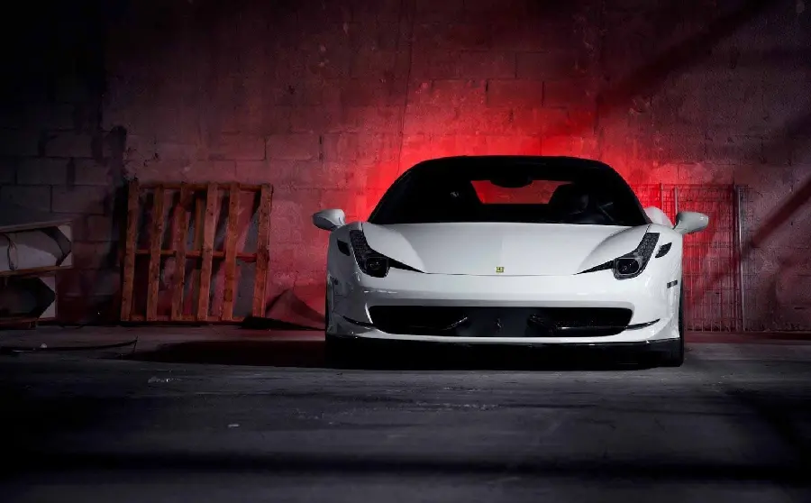 Attractive and beautiful photo of the 458 car in hd quality