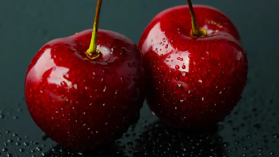 Special and artistic cherry photo for wallpaper and background