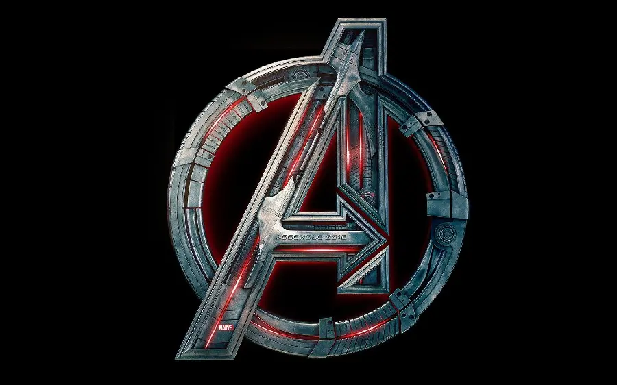 Circular logo of the English letter A with a black background in 8k quality
