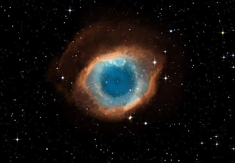 Free download of the background with the Eye of God Nebula design for Samsung 