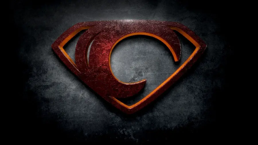 The most interesting logo of the English letter c with a hot diamond pattern