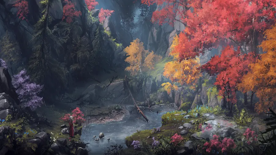 A masterpiece of nature graphics for gamers' desktops