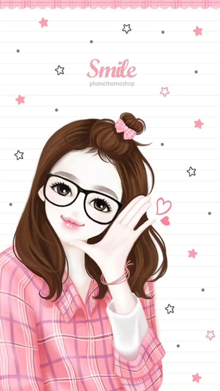 Anime girly wallpaper in full HD