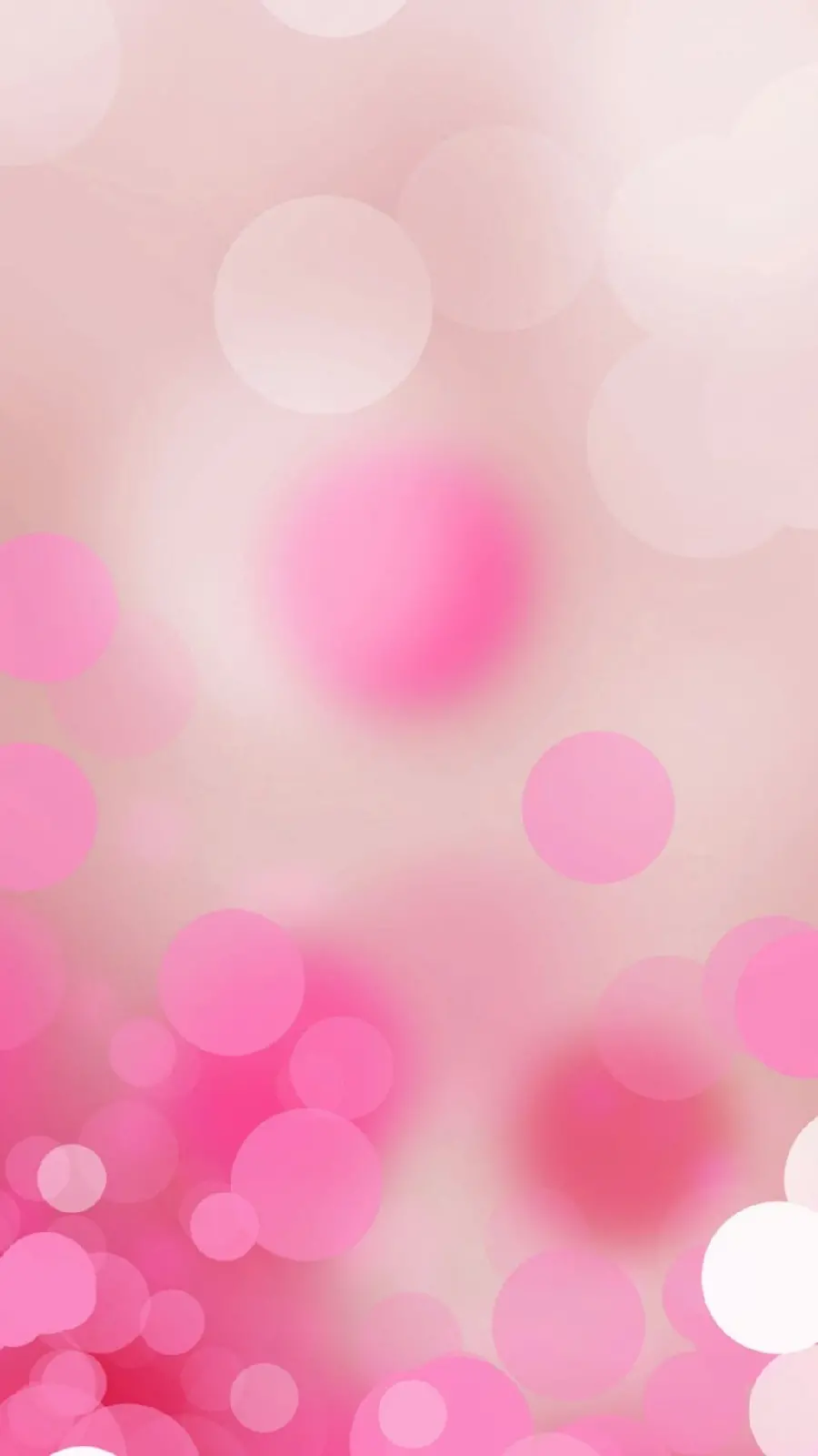 Girly pink wreath background for the phone