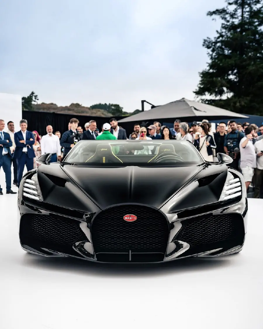 Bugatti Mistral Front View Photo for Phone Wallpaper