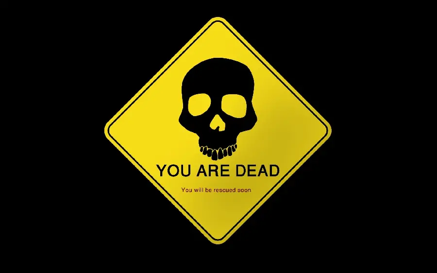 Free download of a photo with a deadly and mysterious danger sign design in excellent quality 