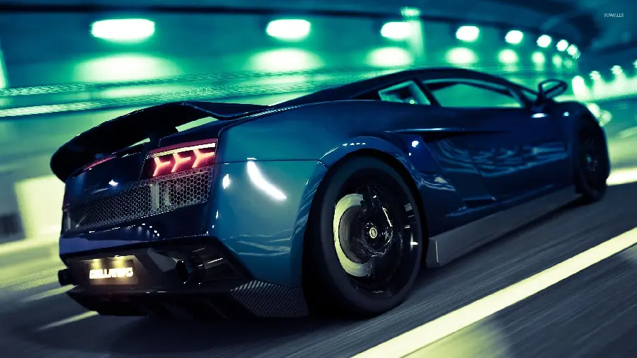 Very spectacular wallpaper of the Lamborghini Gallardo car in high quality 
