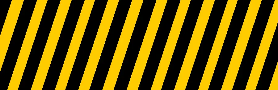 High quality image of yellow and black danger line for printing 