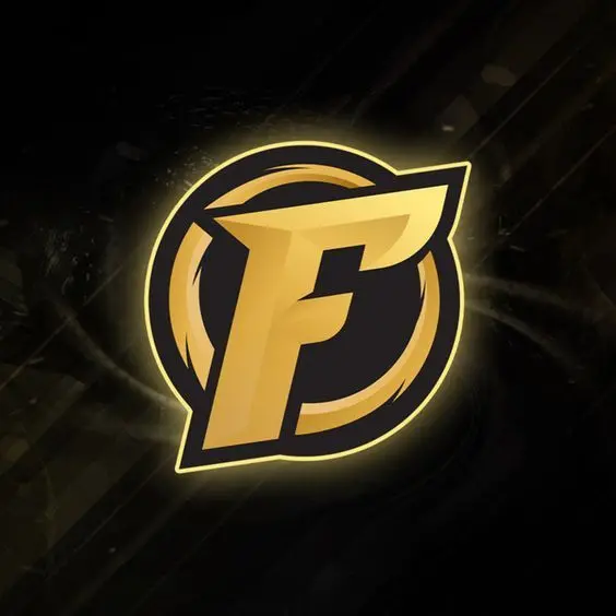 High quality anime painted yellow F with circle around it