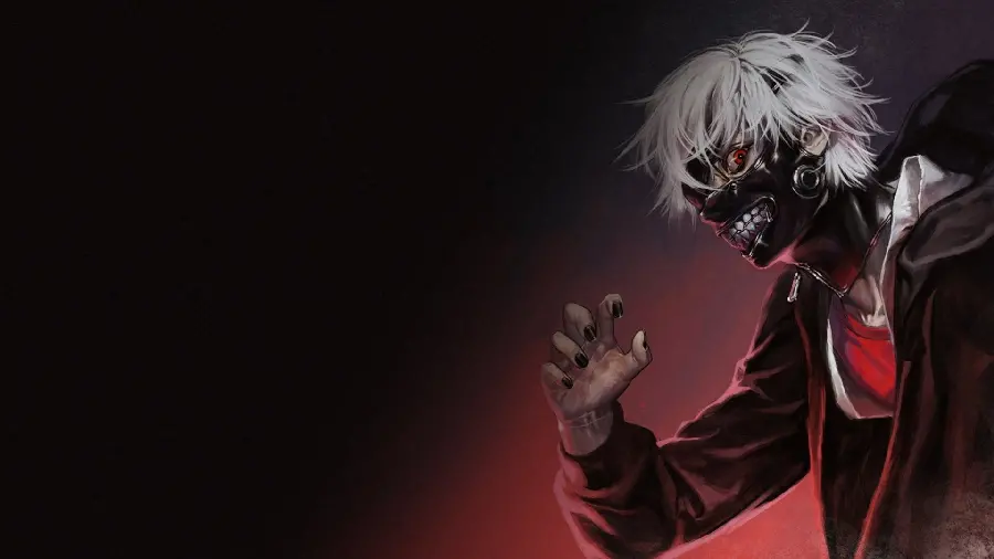 Free download of a famous anime profile picture with a boy's design with a dark theme