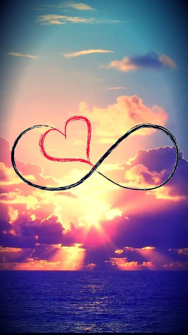 New Romantic Infinity Wallpaper For iPhone And Android 2022