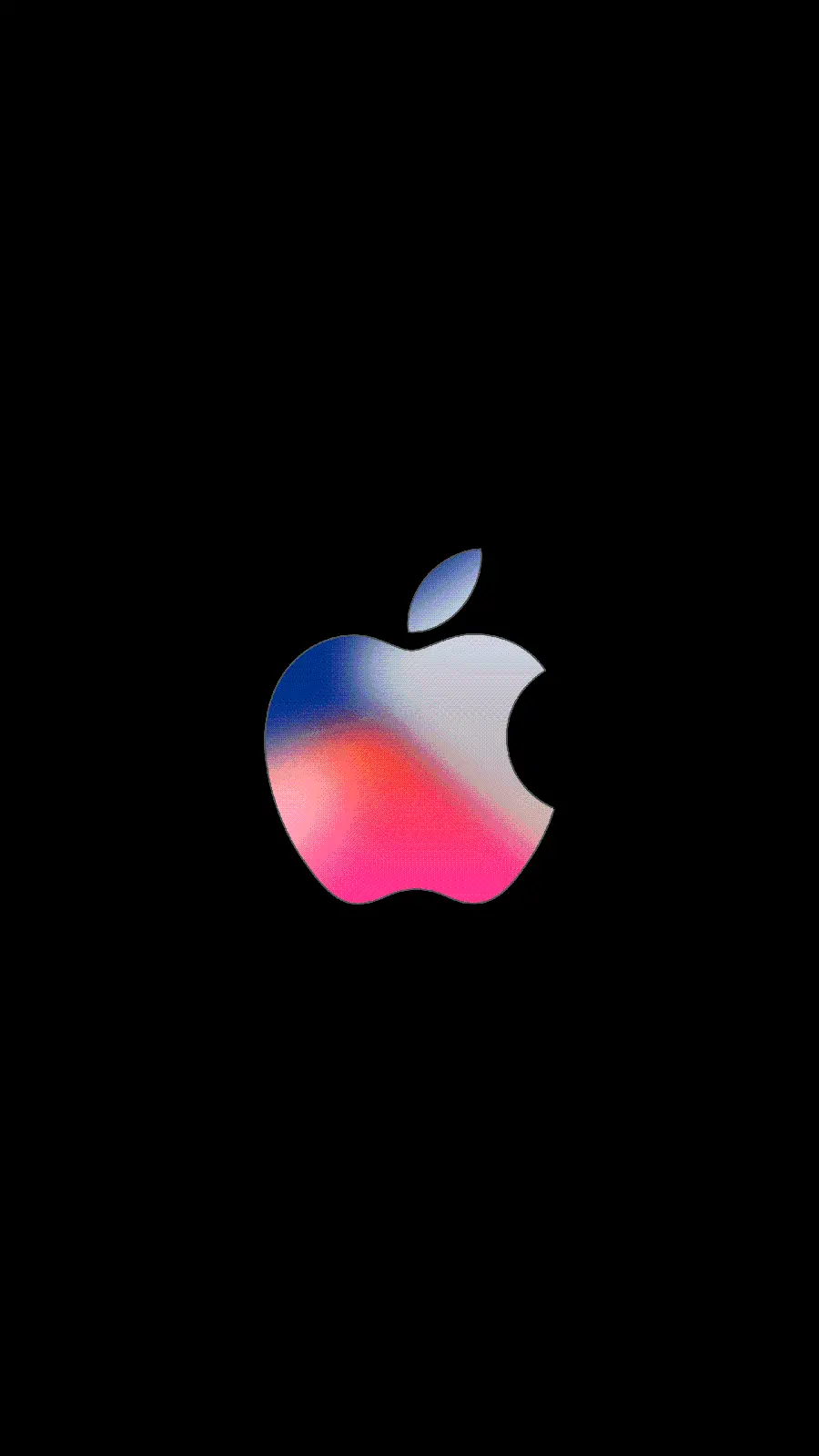 Background photo of the Apple logo Suitable for phones and laptops