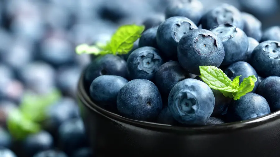 Photo of fruit Blueberries in online stores